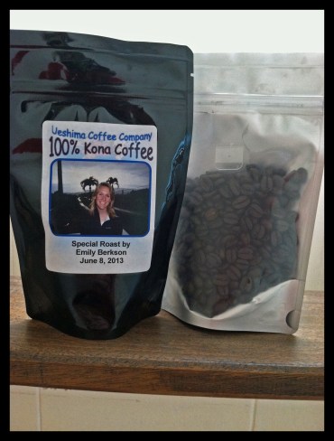 My Kona coffee roast