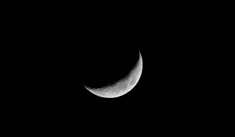The moon is great for viewing whether it be by the naked eye, with binoculars or through a telescope. Personally, I find this crescent phase most pleasing.