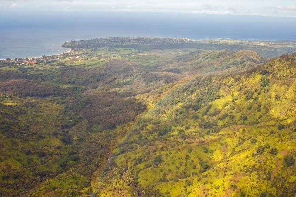 One last glimpse of a rainbow before heading back to the airport.