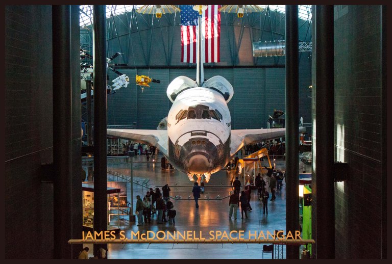 There are multiple levels throughout the museum which allow guests to view the exhibits from many angles.