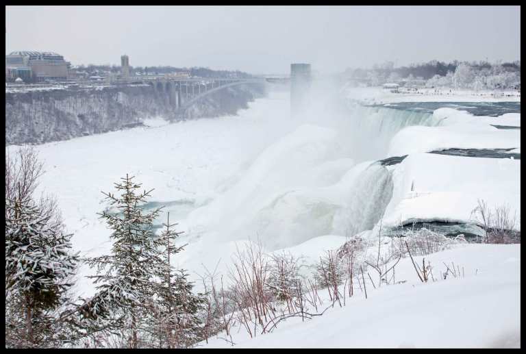 Similar views to the summer photos, except now a deserted winter wonderland (or wasteland, depending on how miserable you are in the cold).