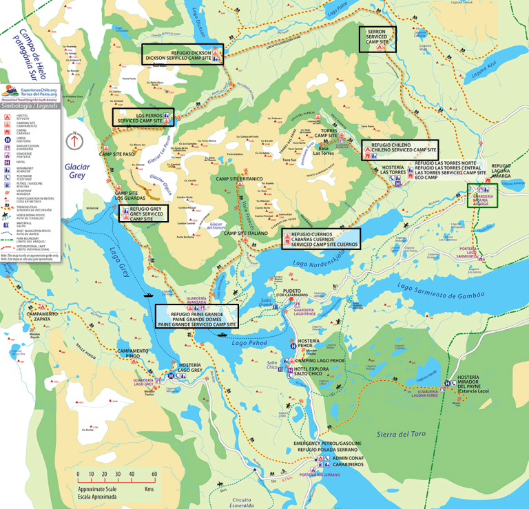 Torres-Del-Paine-Trails-Map